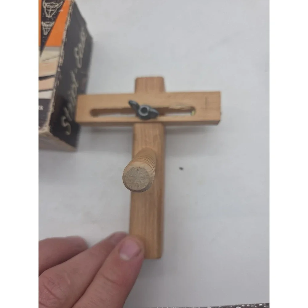 STRIPT EASE PRECISION CUTTING TOOL FOR LEATHER BALSA CORK VINTAGE Complete